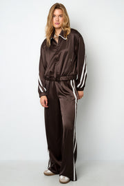 Gimme Sporty Color Clash Jacket & Coat Set for Fall/Winter
