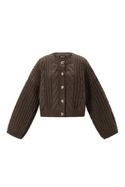 Elegant All-Season Knit Cardigan for Women