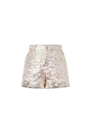 Elegant Floral Pink Shorts for Spring/Summer