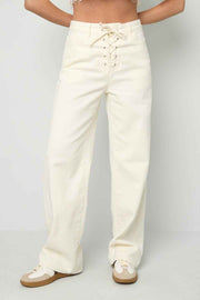 Tie Waist Broek – Minimal Summer Must-Have