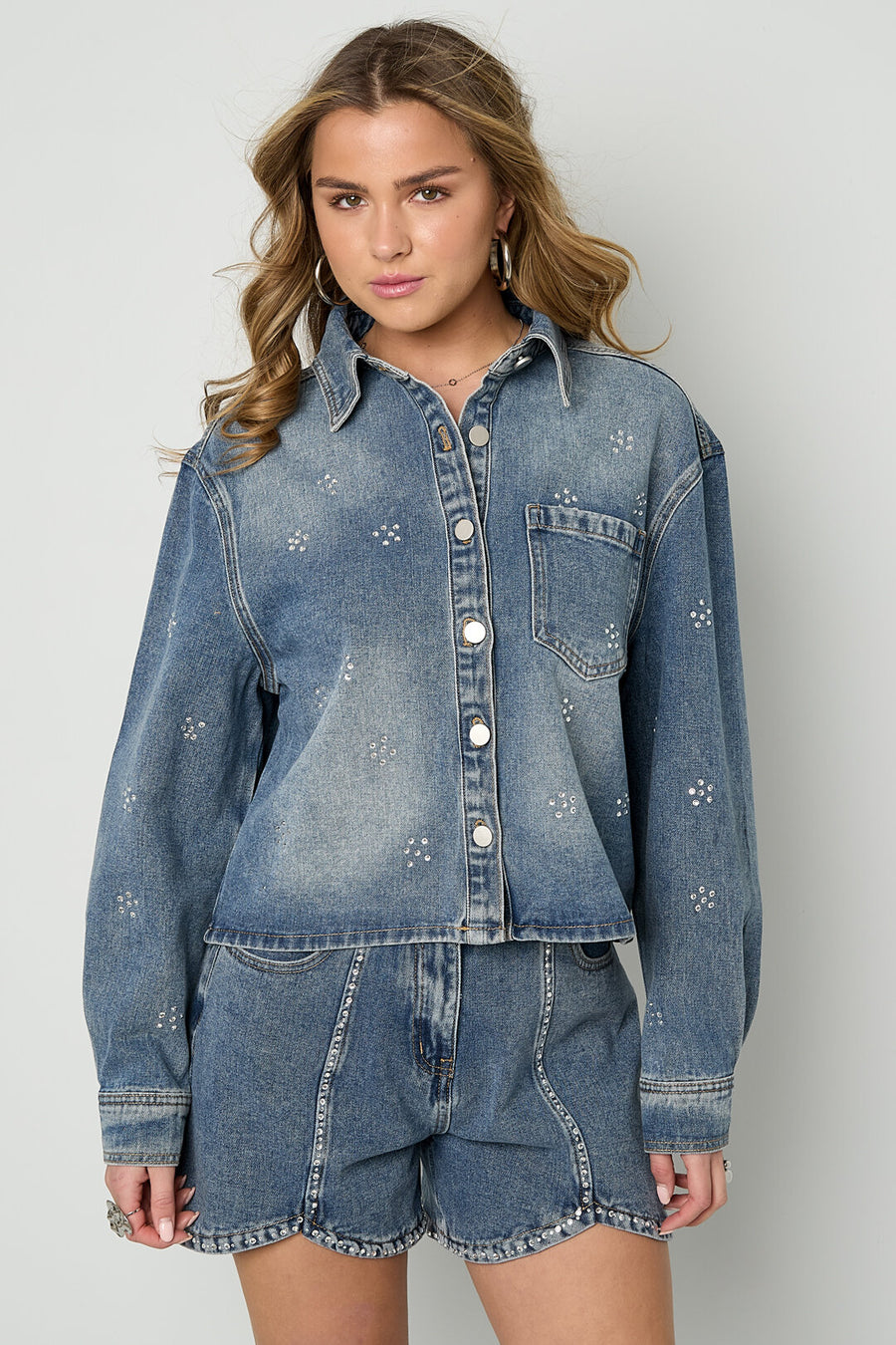 Coastline Blue Denim Jacket - ByFTE