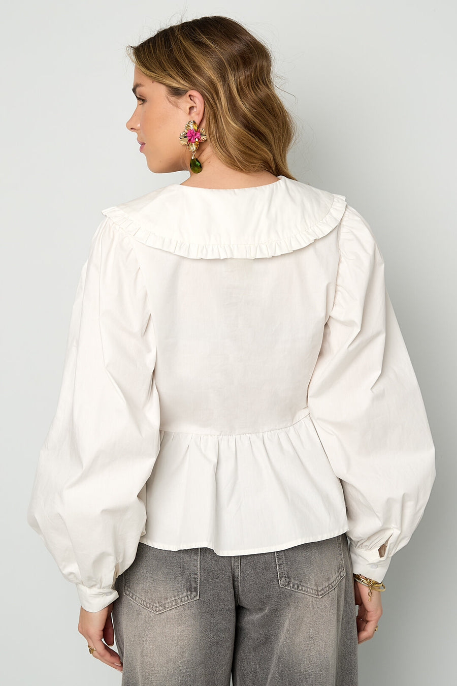 Written In Bloom Cotton Blouse - ByFTE