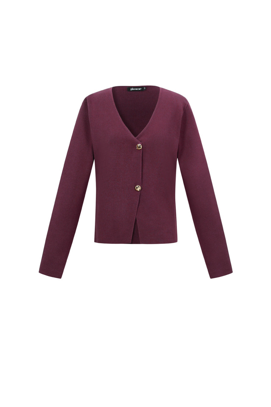 Elegant Viscose Knit Cardigan for Fall/Winter