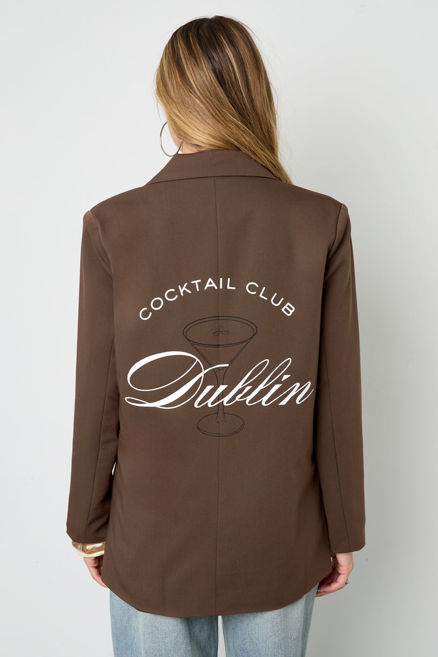 Elegant Ladies' Suit Set in Grey & Coffee Brown for Fall/Winter