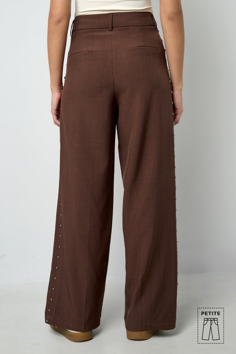 Elegant Wide Leg Pants for Women - All Fit, Mid Waist