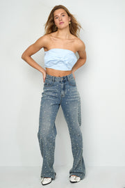 Elegant Cotton Sleeveless Top for Spring/Summer