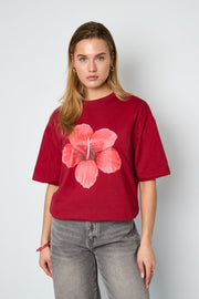 Bloom With Me Oversized T-Shirt - ByFTE