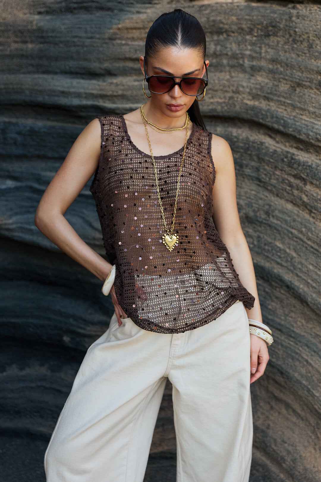 Sparkle Sequin Top