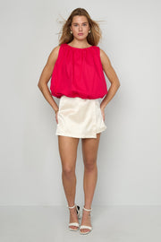 Gimme Casual Cotton Sleeveless Top for Spring/Summer