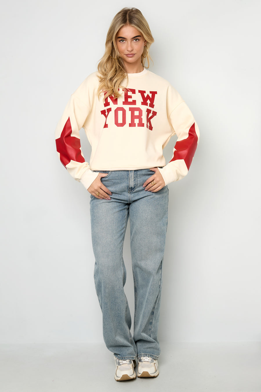All-Season Knitted Long Sleeve Top - Comfort Meets Style