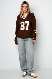 Gimme Cozy Color Clash Knit Sweaters for Fall/Winter
